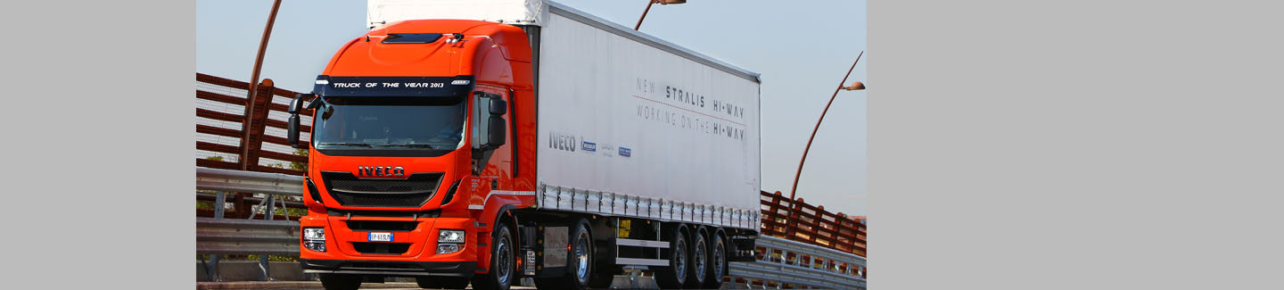 An Iveco Stralis is the first ever natural gas powered vehicle in Israel