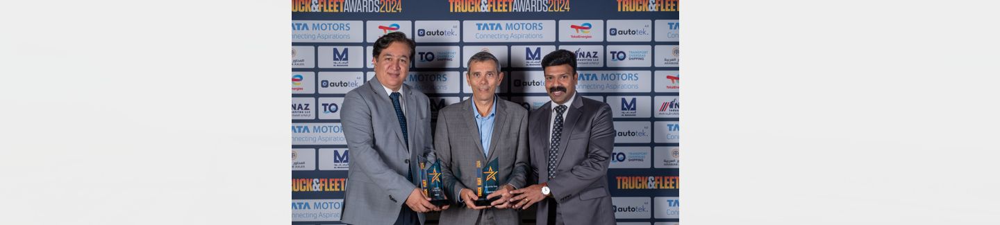 IVECO wins “Light Van of the Year” and “Launch of the Year” at the Truck & Fleet Middle East awards in Dubai