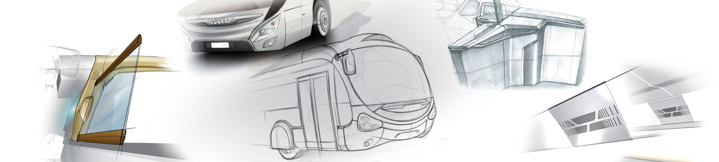 Het ontwerp van Iveco Bus is onmiddellijk herkenbaar