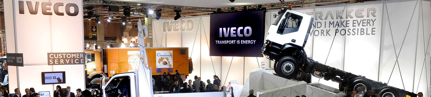 Iveco at the RAI in Amsterdam with the new Stralis LNG Natural Power