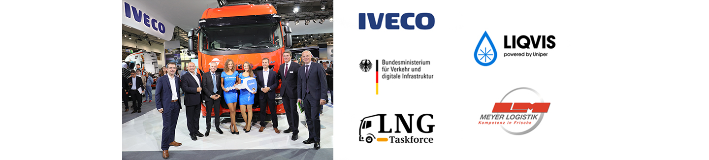 Iveco delivers Germany’s first Liquid Natural Gas-powered long-haul truck at IAA 2016