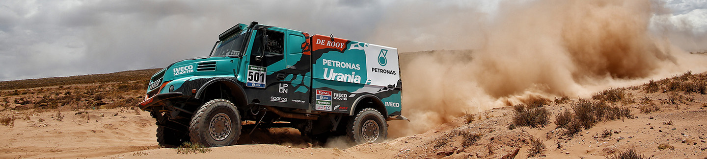 Iveco and De Rooy are consolidating their lead in the Dakar Rally