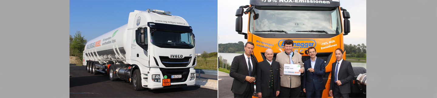 IVECO celebrates inauguration of Austria’s first LNG filling station