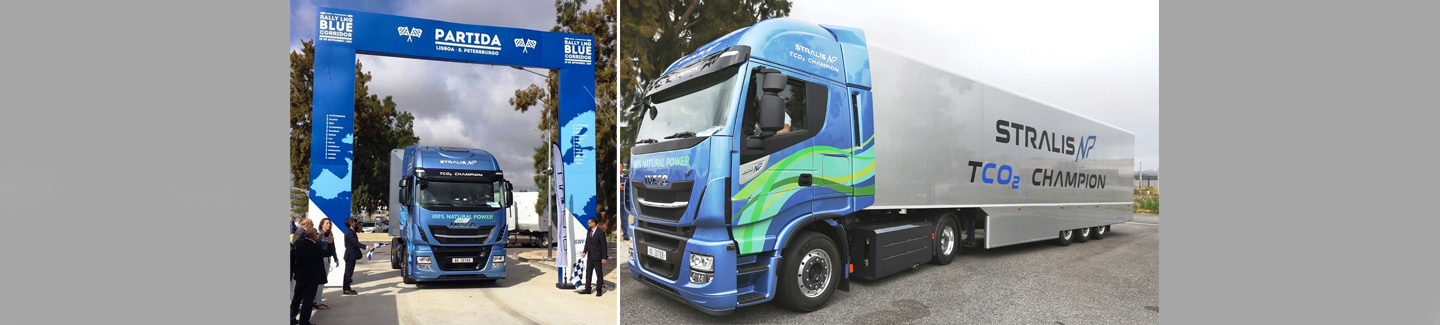 IVECO Stralis NP to drive across Europe from Lisbon to St. Petersburg