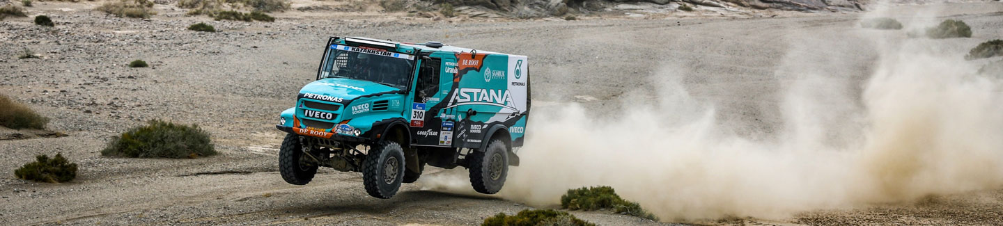 SILK WAY RALLY 2017: two IVECO trucks again in the top ten of overall ranking after 10th Leg