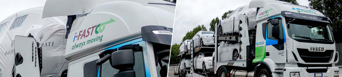 Iveco와 i-FAST Automotive Logistics