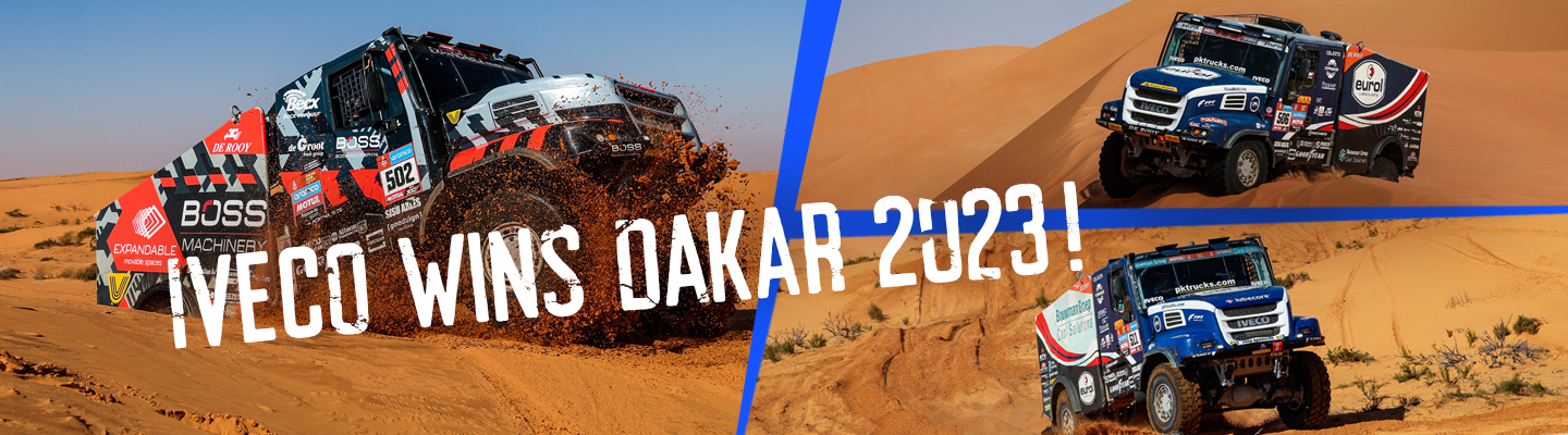 IVECO wins Dakar Rally Race 2023