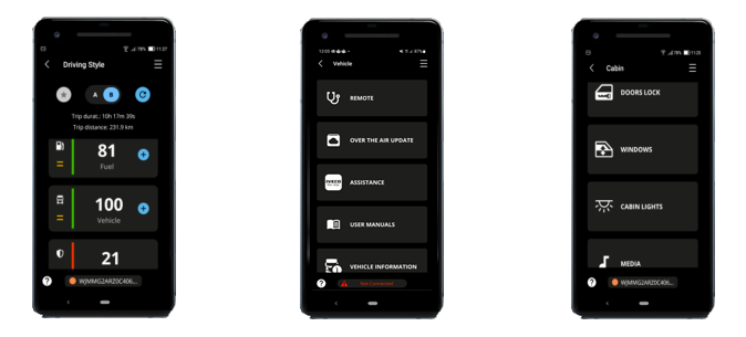 IVECO ON - Easy Way app Current features
