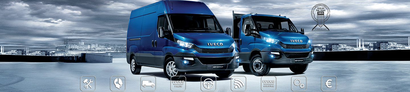 The Iveco Service area dedicated to aftersales