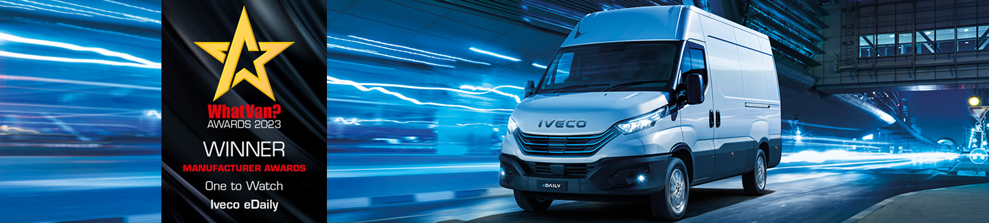 Новый IVECO eDAILY выигрывает награду по версии журнала «What Van?»