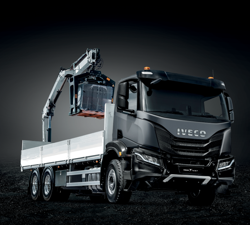 IVECO T-WAY DRIVE THE NEW WAY camion Gru_SX