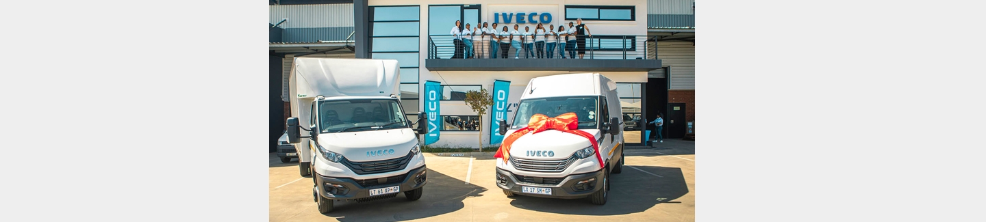 IVECO South Africa celebrates successful handover at courier incubator initiative