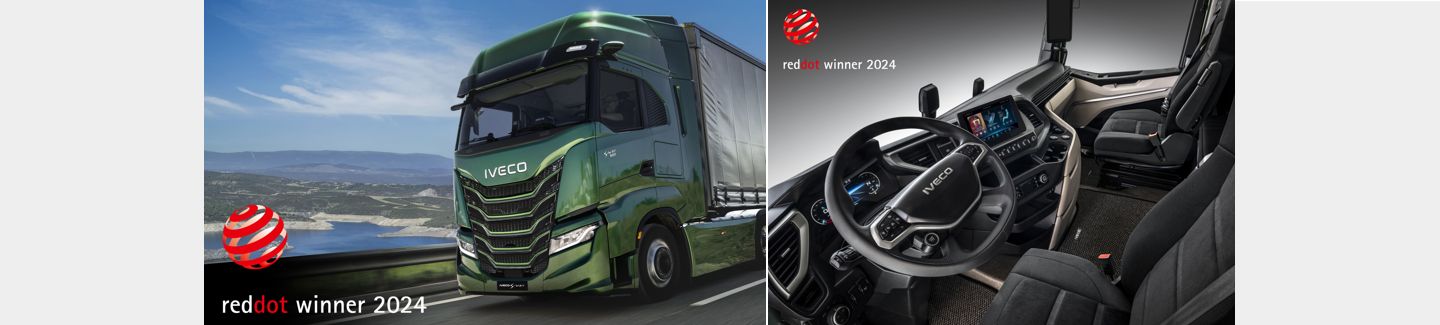 الشاحنة Way-S IVECO تحصد جائزة Dot Red المرموقة لعام 2024 لتصميم المنتجات