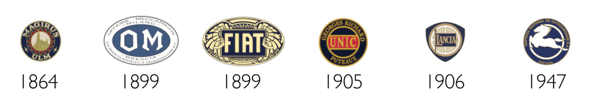 Historic Brand Logos