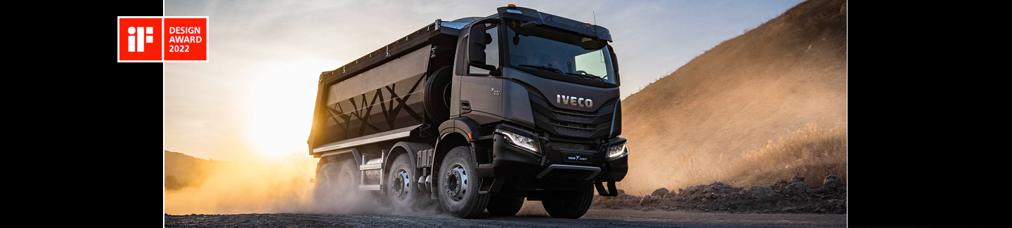 The iF DESIGN jury has awarded the respected accolade to the IVECO T-Way