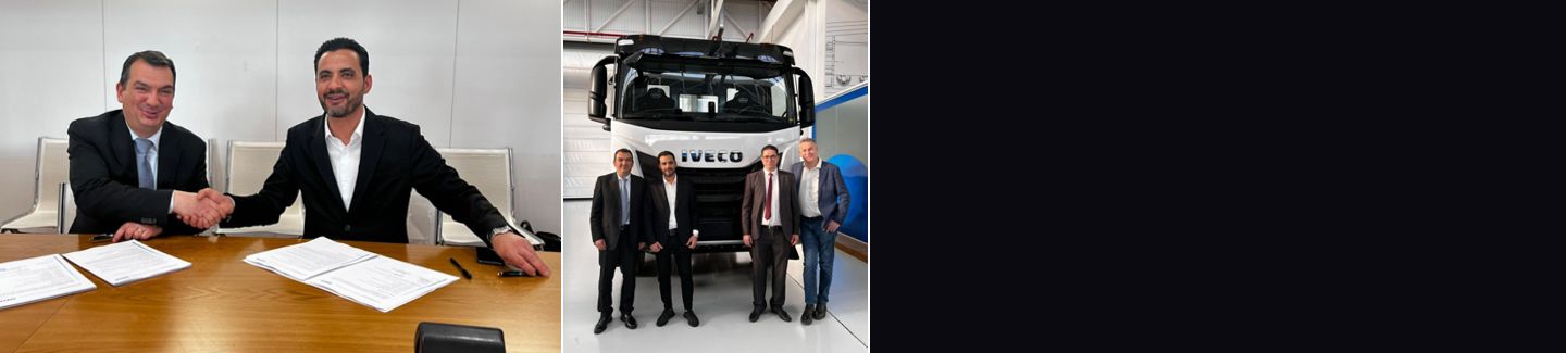 IVECO تدخل في شراكة مع شركة مجموعة الامتياز لاستيراد وسائل النقل وملحقاتها بصفتها الوكيل الرسمي الجديد لمركباتها التجارية في ليبيا
