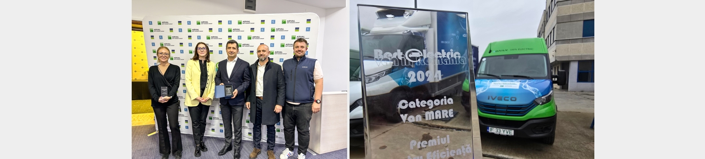 IVECO eDaily wins Innovation and Efficiency Awards at Best Electric Van 2024 Competition