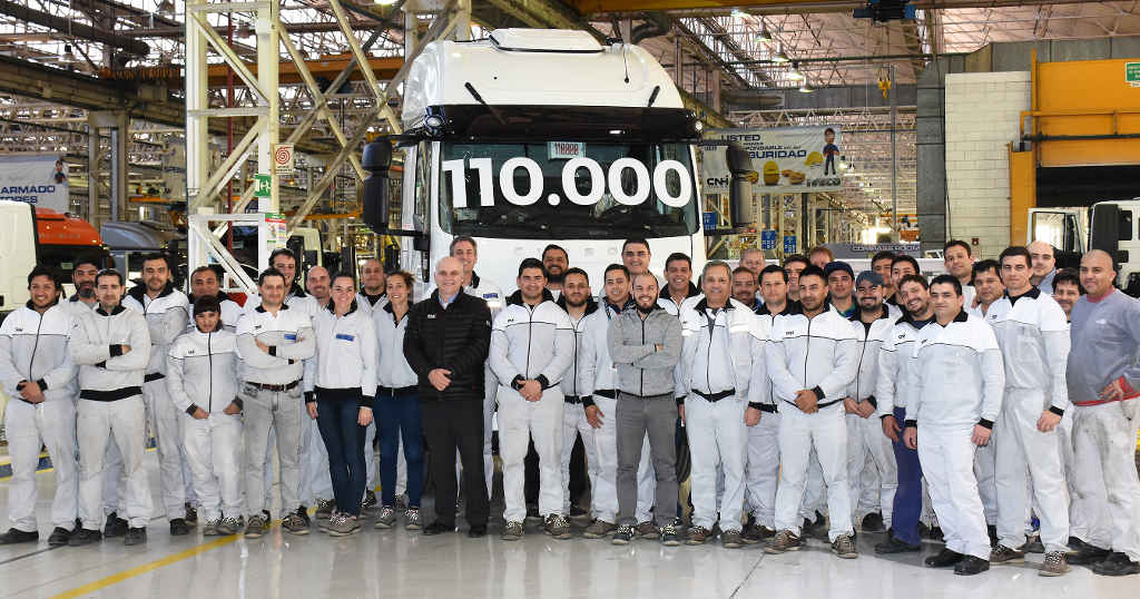 IVECO alcanza la cifra de 110.000 camiones producidos en el país