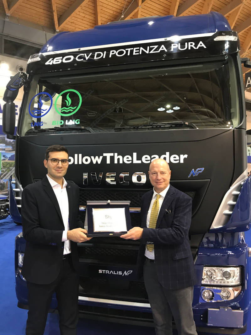 El IVECO Stralis NP 460 obtiene el título “Camión sustentable del año 2019”