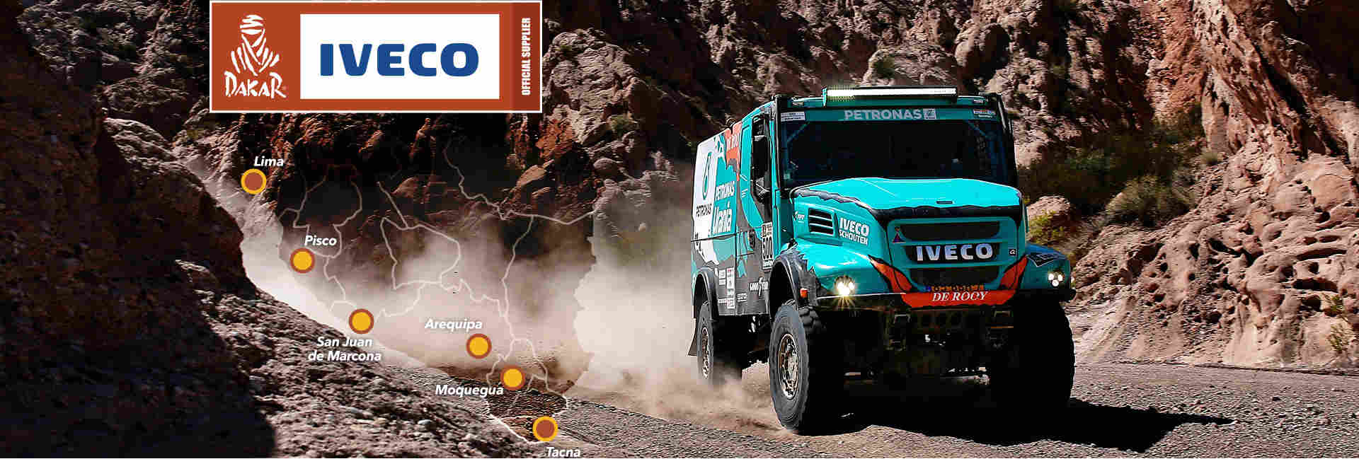 IVECO se prepara para pisar fuerte en el Rally Dakar 2019