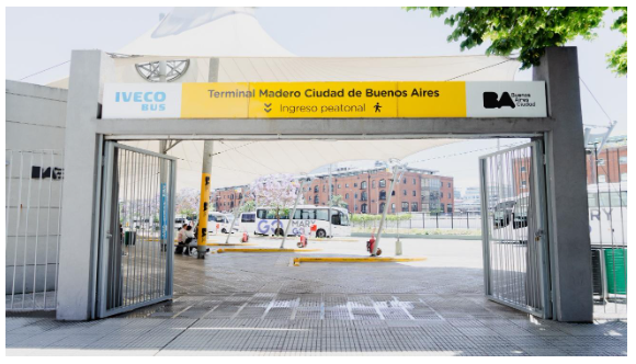 IVECO BUS es el nuevo patrocinador oficial de la Terminal de Combis de Puerto Madero