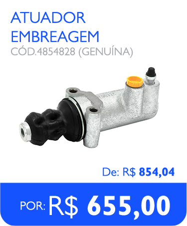 Atuador Embreagem de: R$ 854,04 por: R$ 655,00