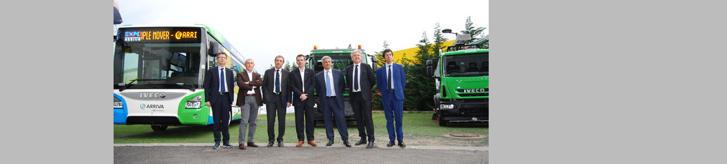 Iveco at Expo 2015: industrial excellence for mobility and sustainable logistics