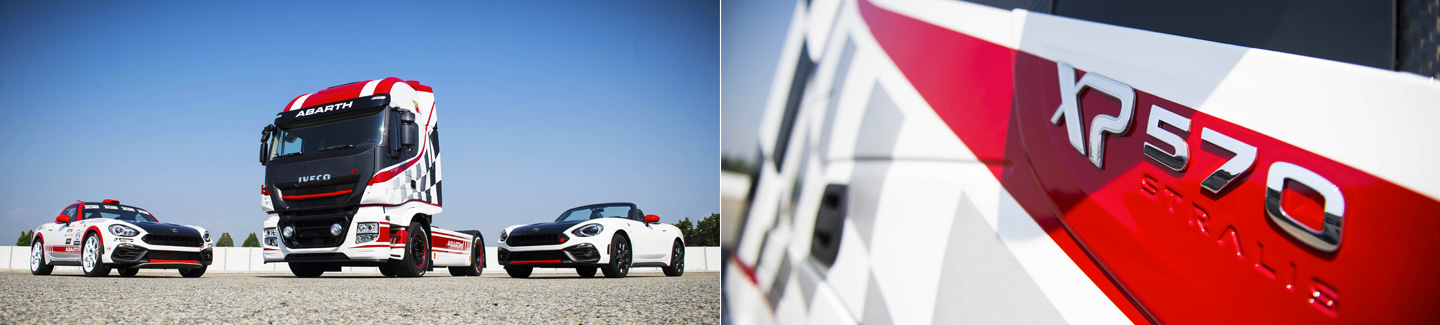 IVECO supports the legendary Team Abarth Scorpion