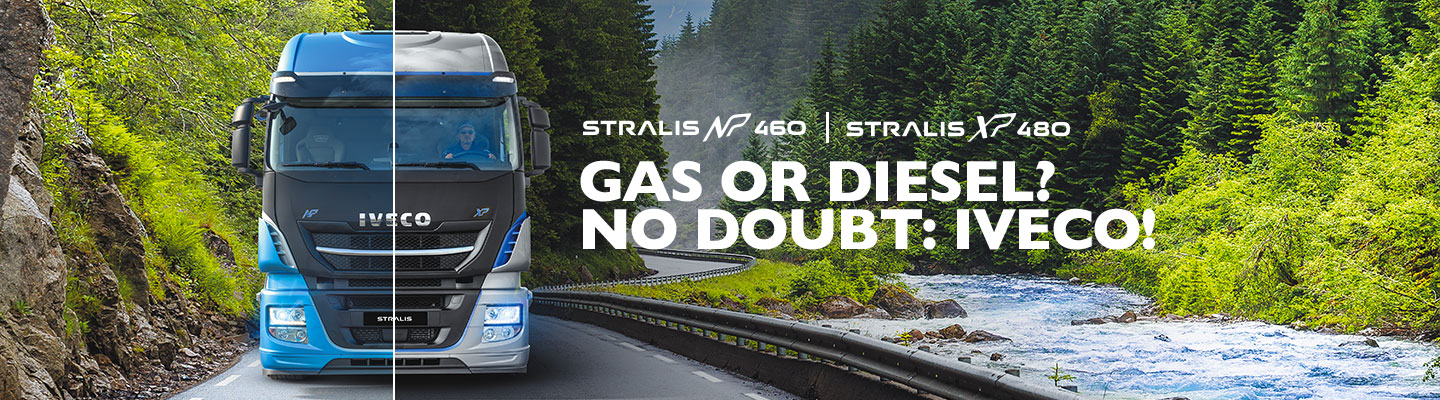 Road press tests conducted by major European publications confirm that IVECO is the best choice for both Gas and Diesel