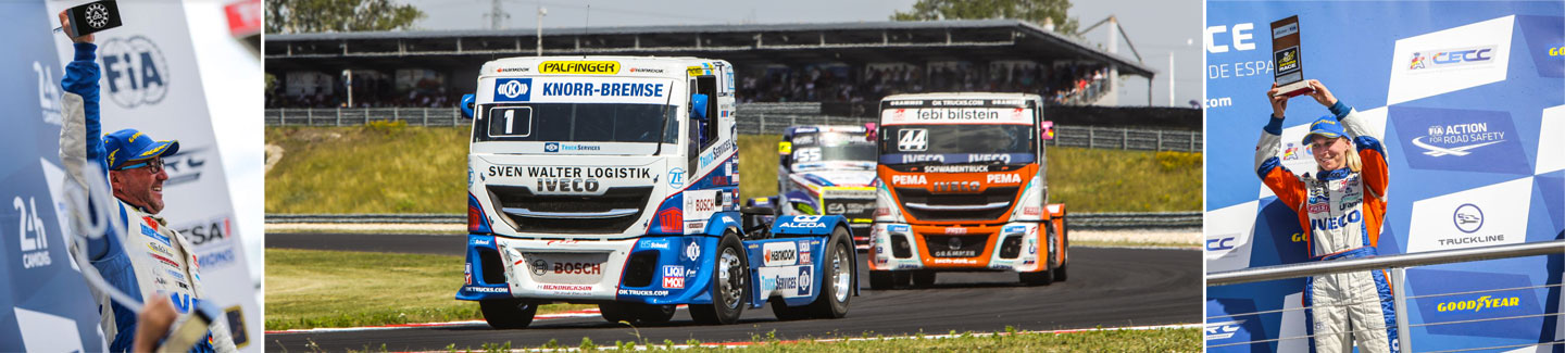 IVECO claims victory at the FIA European Truck Racing Championship 2019 ​with both the Team and Drivers’ Championship titles
