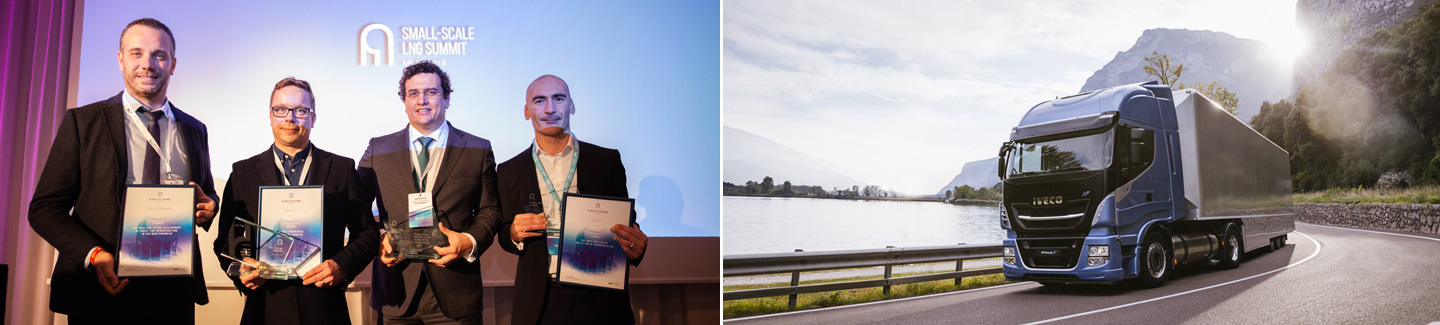 IVECO wins “Most Pro-Active Use of LNG in Transportation” Award at Small-Scale LNG Summit