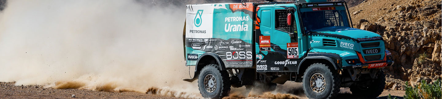 Janus van Kasteren, eighth for PETRONAS Team De Rooy IVECO in Stage 3