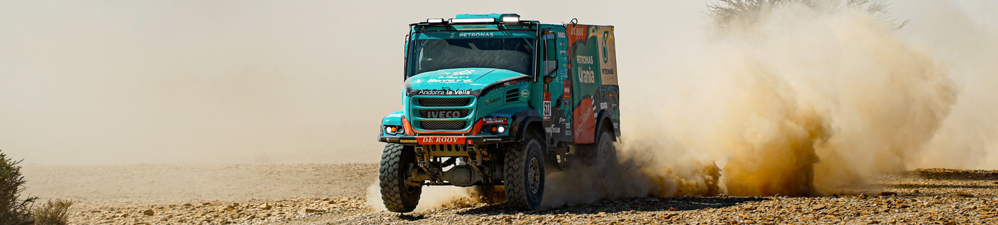 Dakar Rally starts its marathon stage with IVECO #505 inside the Top 10 positions