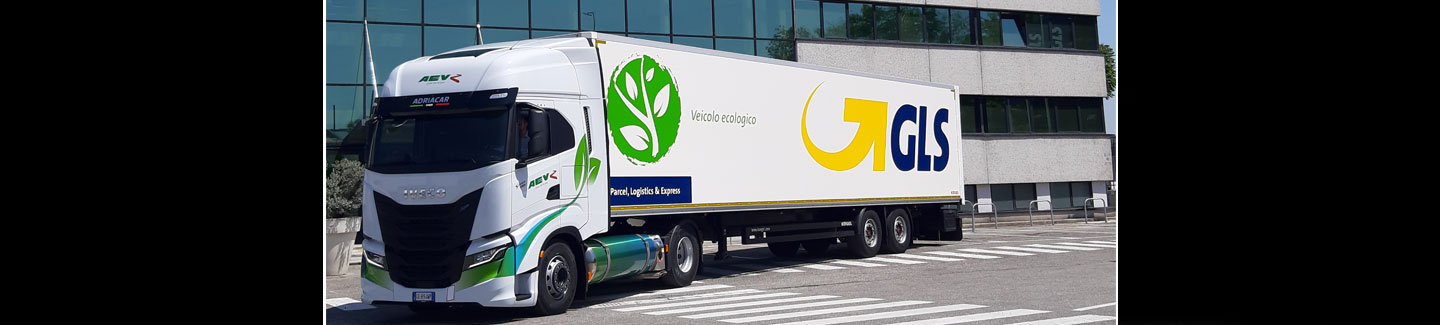 As part of its commitment to sustainability, GLS updates its fleet with 120 IVECO S-WAY LNG and Bio-LNG powered vehicles 