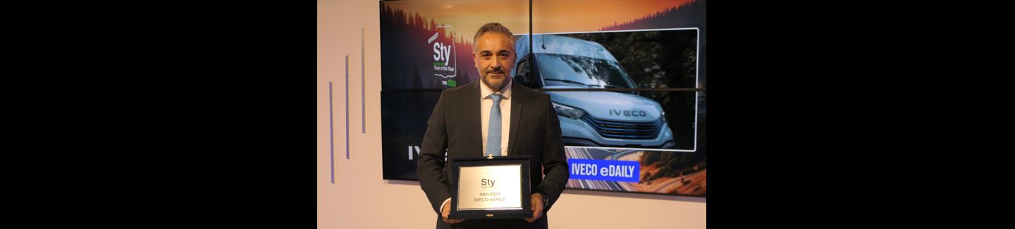 Iconic IVECO eDaily wins coveted “Sustainable Truck of the Year 2024” Award