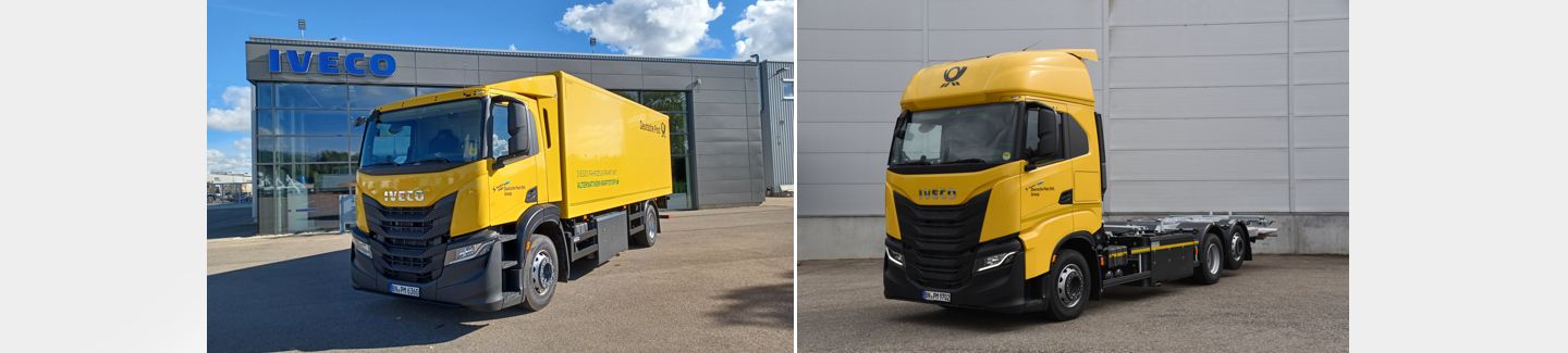 DHL extends its sustainable fleet in Germany with 178 new IVECO S-WAY CNG