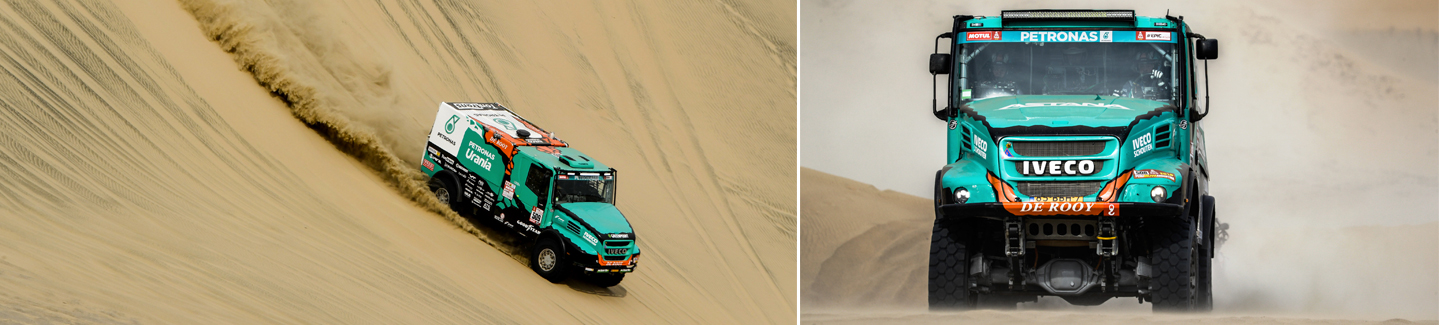 Dakar Rally 2018: Team PETRONAS De Rooy IVECO off to a good start with a fourth position in stage 1