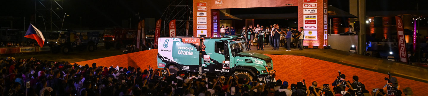 Team PETRONAS De Rooy IVECO ready to compete for victory in the Dakar 2019 rally raid