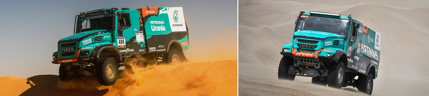 IVECO in top 5 of the Africa Eco Race and Dakar 2018 overall classifications