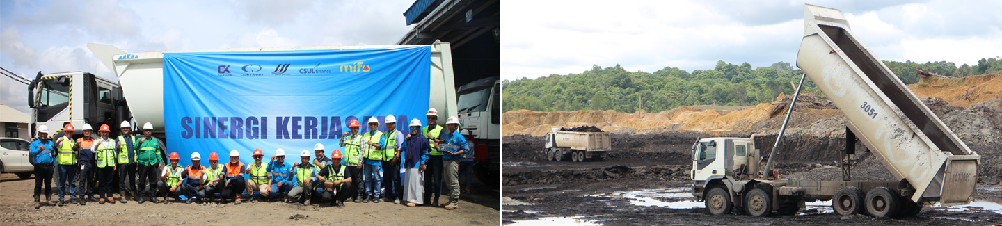 IVECO delivers the first units of an order for 15 Trakkers in Indonesia