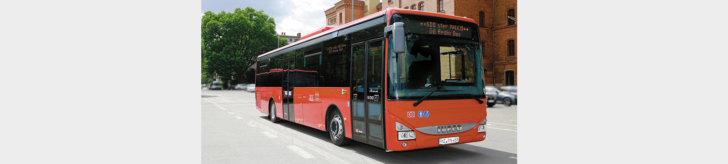 Deutsche Bahn rinnova la sua fiducia in Iveco Bus: grazie al nuovo contratto entro il 2018 la sua flotta conterà 1000 bus Crossway