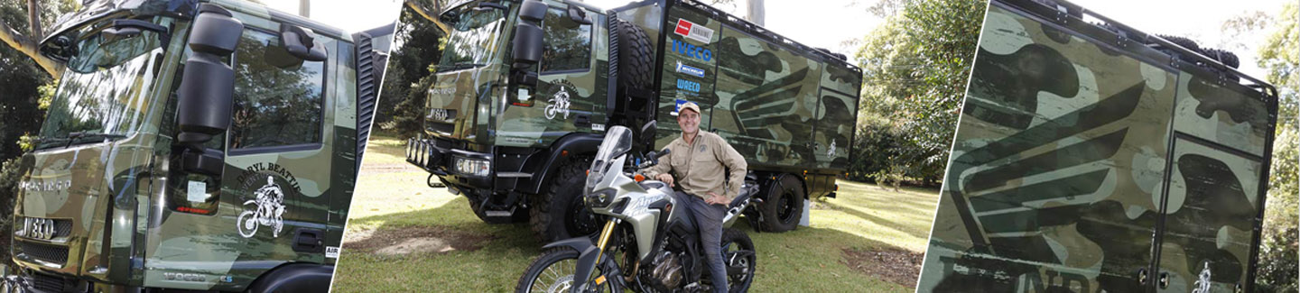 Чемпион мира по шоссейно-кольцевым мотогонкам Дэрил Битти строит самый крепкий и выносливый Iveco в Австралии