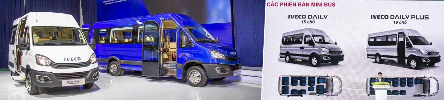 IVECO and THACO launch Daily Minibus in Vietnam