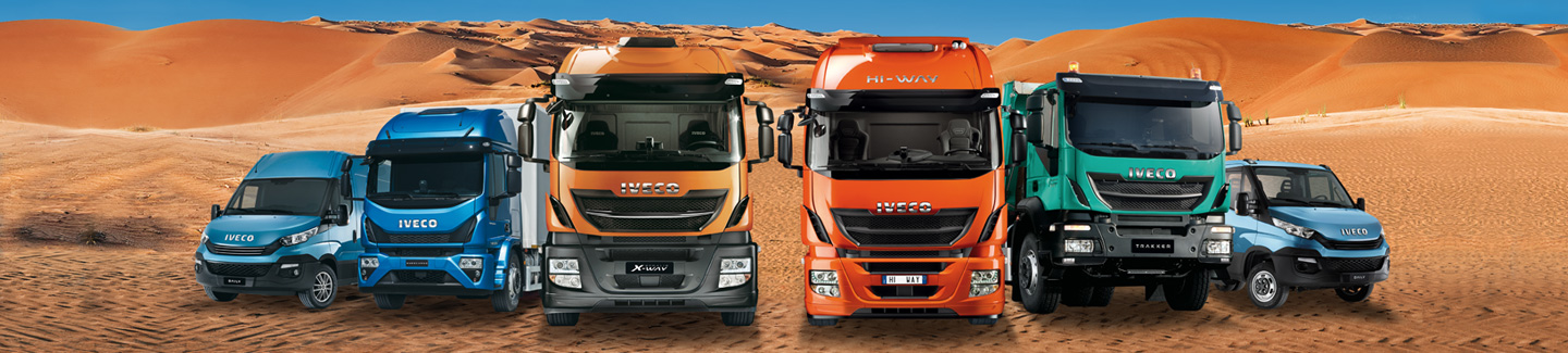 IVECO trucks and vans for SAUDI ARABIA