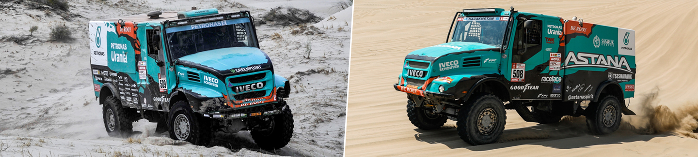 IVECO takes on the toughest challenges in the world, from the Africa Eco Race to the Dakar 2018