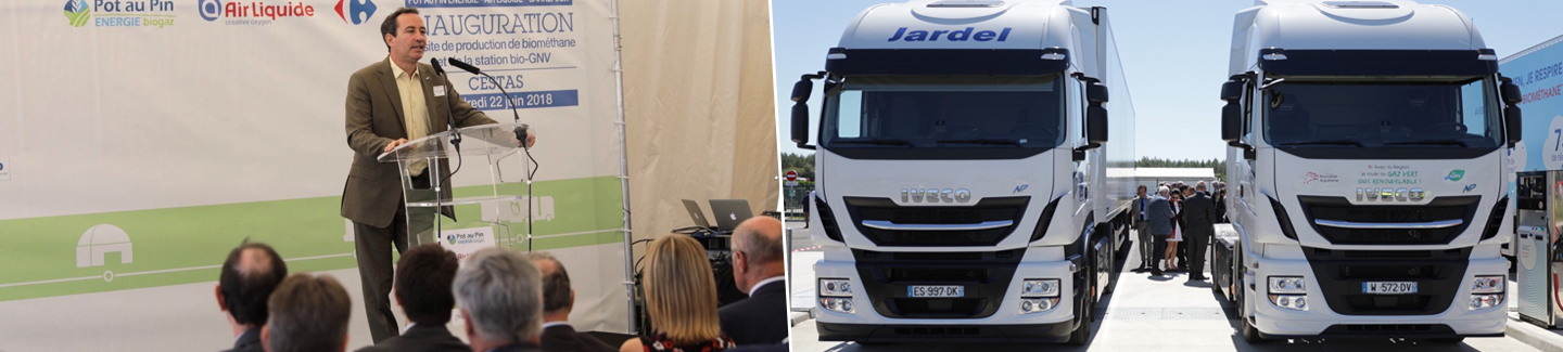 IVECO supports inauguration of biomethane production plant