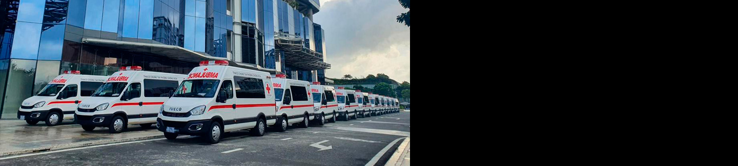 THACO donates 30 IVECO Daily Ambulances to Ho Chi Minh City to support fight against COVID-19