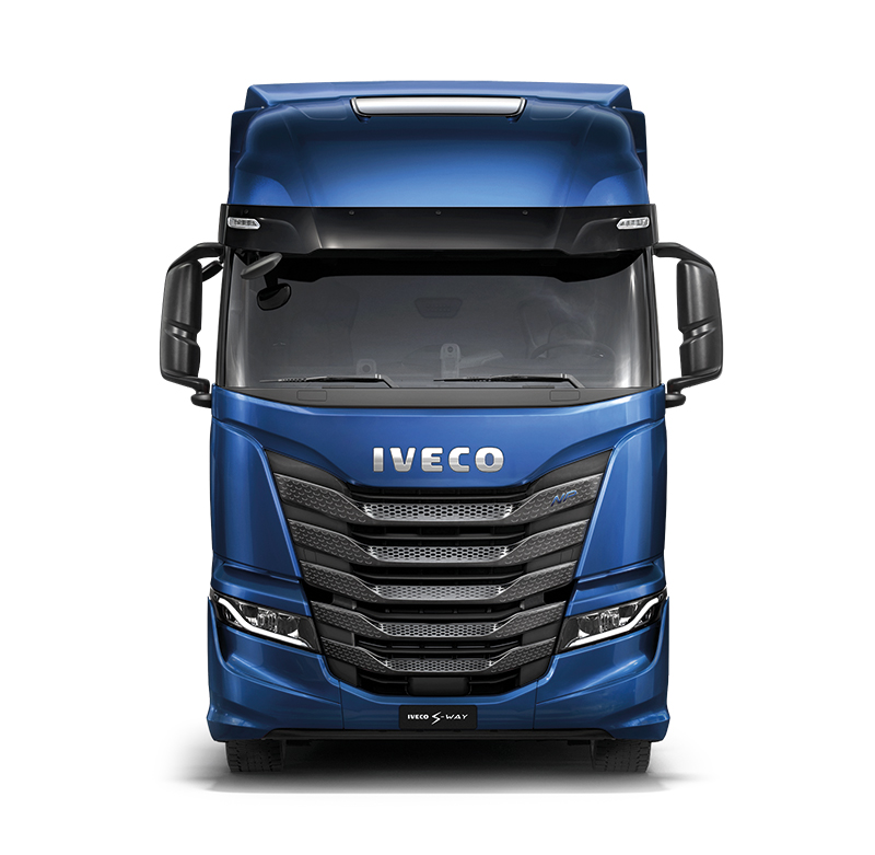 <span style="color: #69aad0;">IVECO S-WAY. 
 <br> DRIVE THE NEW WAY.</span>
