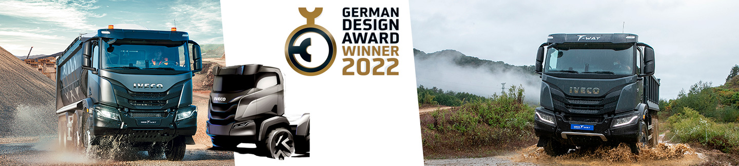 이베코 T-WAY, ‘2022 독일 디자인 어워드’ 최우수 제품 디자인상 수상