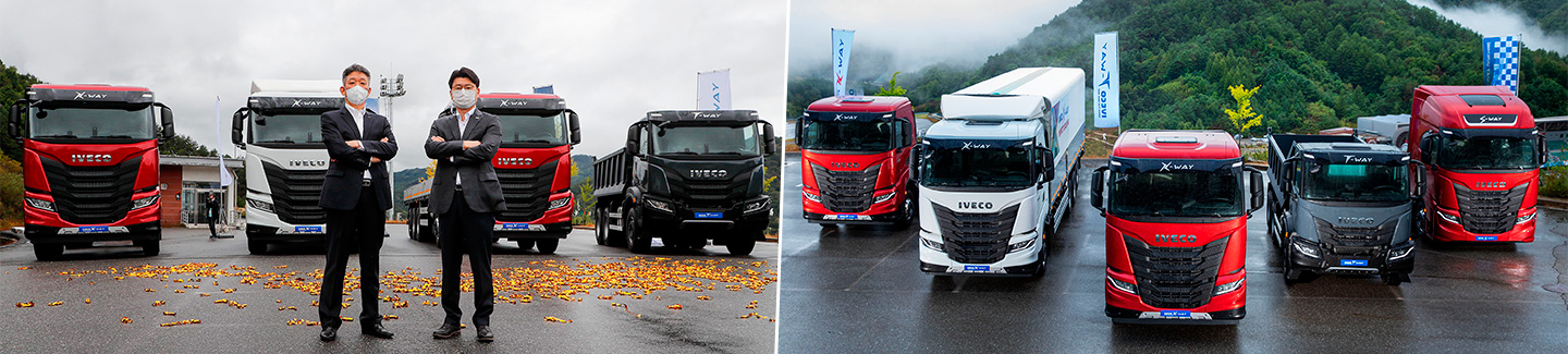 이베코코리아, 브랜드 최초의 대형 카고 모델 ‘X-WAY’ 및 적재중량 15톤 덤프 트럭 ‘T-WAY’ 공식 출시!